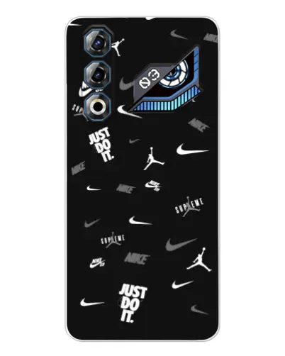 Чехол для ZTE Nubia Neo 3 GT с картинкой «Nike Black Pattern» Чехол для ZTE Nubia Neo 3 GT с картинкой «Nike Black Pattern»