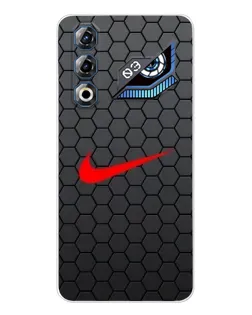 Чехол для ZTE Nubia Neo 3 GT с картинкой «Nike — карбоновая сетка»
