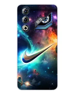 Чехол для ZTE Nubia Neo 3 GT с картинкой «Космический Nike Swoosh»