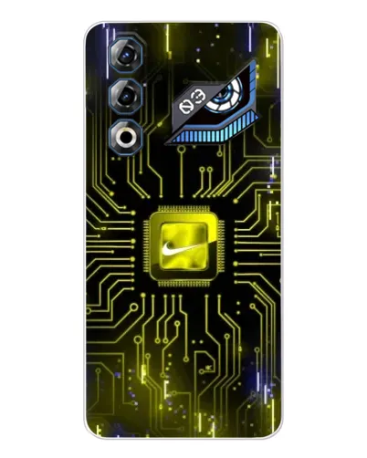 Чехол для ZTE Nubia Neo 3 GT с картинкой «Nike — золотая искра»