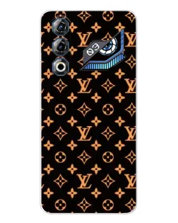Чехол для ZTE Nubia Neo 3 GT с картинкой «Золотая монограмма LV»