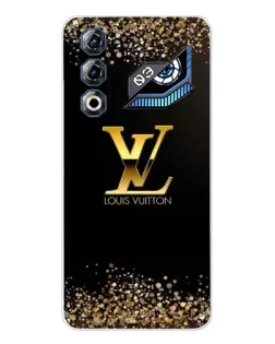 Чехол для ZTE Nubia Neo 3 GT с картинкой «LV — золотые искры»