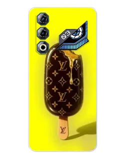 Чехол для ZTE Nubia Neo 3 GT с картинкой «Мороженое от LV»