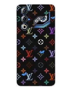 Чехол для ZTE Nubia Neo 3 GT с картинкой «Цветная монограмма LV»