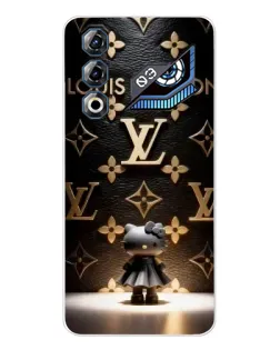 Чехол для ZTE Nubia Neo 3 GT с картинкой «Монограмма с фигурой»