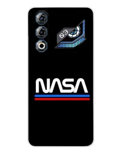 Чехол для ZTE Nubia Neo 3 GT с картинкой «NASA — классика Red Blue» Чехол для ZTE Nubia Neo 3 GT с картинкой «NASA — классика Red Blue»