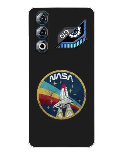 Чехол для ZTE Nubia Neo 3 GT с картинкой «NASA — эмблема миссии»