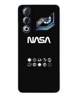 Чехол для ZTE Nubia Neo 3 GT с картинкой «NASA — технический принт» Чехол для ZTE Nubia Neo 3 GT с картинкой «NASA — технический принт»