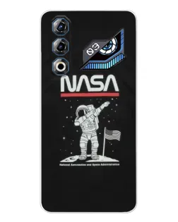 Чехол для ZTE Nubia Neo 3 GT с картинкой «NASA — шагаем по Луне» Чехол для ZTE Nubia Neo 3 GT с картинкой «NASA — шагаем по Луне»
