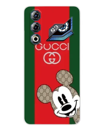 Чехол для ZTE Nubia Neo 3 GT с картинкой «Gucci — полосы и Микки» Чехол для ZTE Nubia Neo 3 GT с картинкой «Gucci — полосы и Микки»