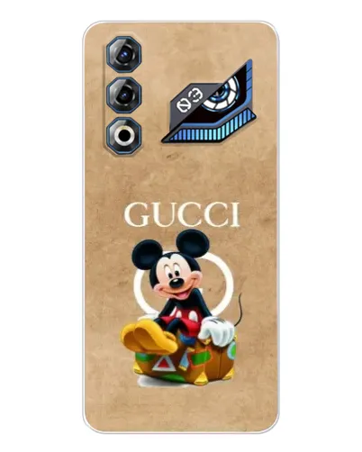 Чехол для ZTE Nubia Neo 3 GT с картинкой «Микки Маус Gucci — крафт» Чехол для ZTE Nubia Neo 3 GT с картинкой «Микки Маус Gucci — крафт»