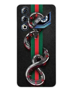Чехол для ZTE Nubia Neo 3 GT с картинкой «Gucci — змея на полосе» Чехол для ZTE Nubia Neo 3 GT с картинкой «Gucci — змея на полосе»