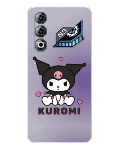 Чехол для ZTE Nubia Neo 3 GT с картинкой «Kuromi — фиолетовый арт» Чехол для ZTE Nubia Neo 3 GT с картинкой «Kuromi — фиолетовый арт»