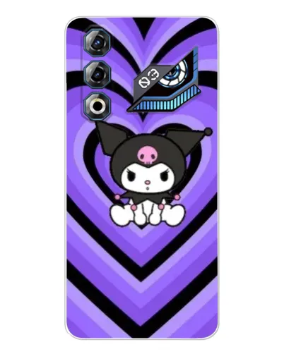 Чехол для ZTE Nubia Neo 3 GT с картинкой «Kuromi и фиолетовые сердца» Чехол для ZTE Nubia Neo 3 GT с картинкой «Kuromi и фиолетовые сердца»