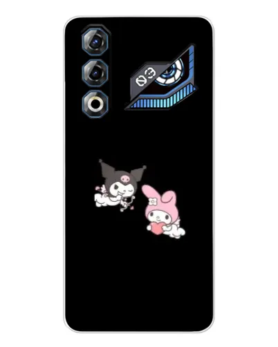 Чехол для ZTE Nubia Neo 3 GT с картинкой «My Melody и Kuromi» Чехол для ZTE Nubia Neo 3 GT с картинкой «My Melody и Kuromi»