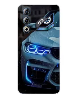 Чехол для ZTE Nubia Neo 3 GT с картинкой «Взгляд BMW с синими фарами»