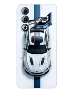 Чехол для ZTE Nubia Neo 3 GT с картинкой «Вид сверху — BMW M»