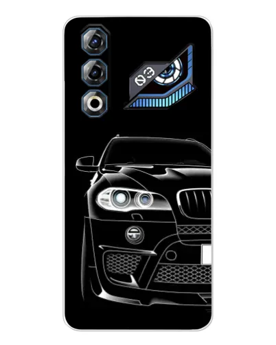 Чехол для ZTE Nubia Neo 3 GT с картинкой «Темный силуэт BMW» Чехол для ZTE Nubia Neo 3 GT с картинкой «Темный силуэт BMW»