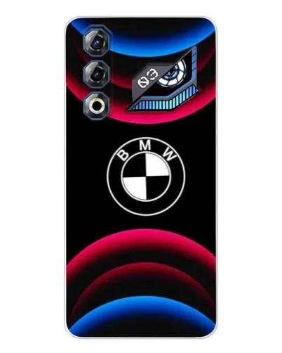 Чехол для ZTE Nubia Neo 3 GT с картинкой «Логотип BMW и неоновые дуги» Чехол для ZTE Nubia Neo 3 GT с картинкой «Логотип BMW и неоновые дуги»