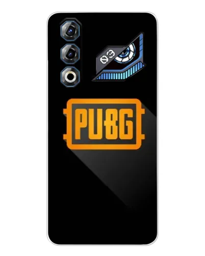 Чехол для ZTE Nubia Neo 3 GT с картинкой «PUBG — рамка лого»
