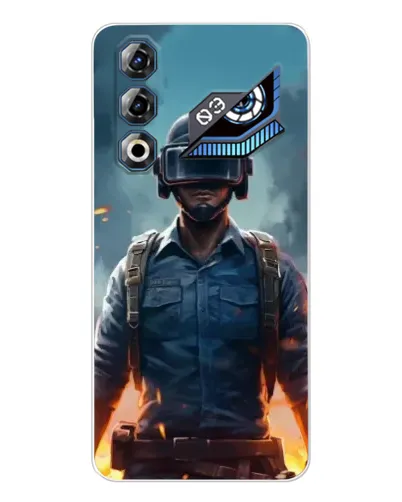 Чехол для ZTE Nubia Neo 3 GT с картинкой «PUBG — реалистичный герой»
