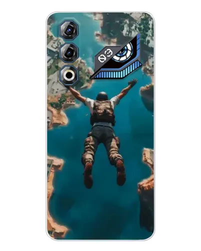 Чехол для ZTE Nubia Neo 3 GT с картинкой «PUBG — свободное падение»