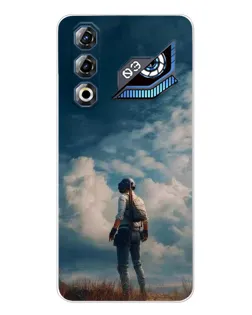 Чехол для ZTE Nubia Neo 3 GT с картинкой «Герой PUBG на скале» Чехол для ZTE Nubia Neo 3 GT с картинкой «Герой PUBG на скале»