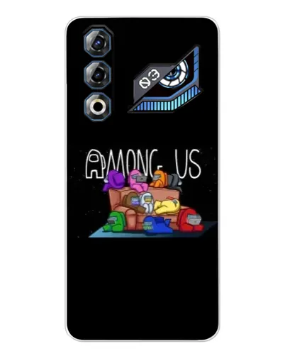 Чехол для ZTE Nubia Neo 3 GT с картинкой «Логотип Among Us» Чехол для ZTE Nubia Neo 3 GT с картинкой «Логотип Among Us»