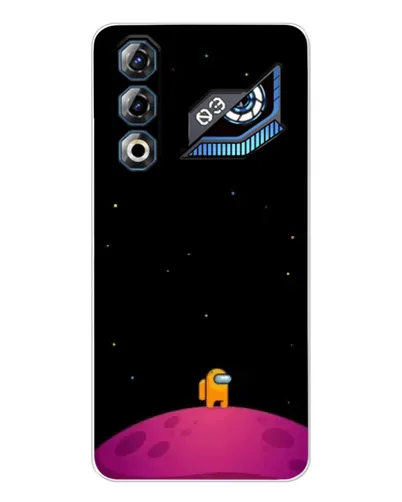 Чехол для ZTE Nubia Neo 3 GT с картинкой «Одинокий герой на планете» Чехол для ZTE Nubia Neo 3 GT с картинкой «Одинокий герой на планете»