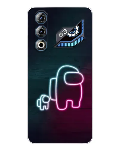 Чехол для ZTE Nubia Neo 3 GT с картинкой «Among Us неон-арт» Чехол для ZTE Nubia Neo 3 GT с картинкой «Among Us неон-арт»