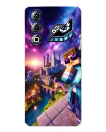 Чехол для ZTE Nubia Neo 3 GT с картинкой «Стив и космос» Чехол для ZTE Nubia Neo 3 GT с картинкой «Стив и космос»
