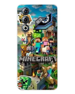 Чехол для ZTE Nubia Neo 3 GT с картинкой «Замок Minecraft»
