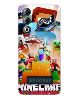 Чехол для ZTE Nubia Neo 3 GT с картинкой «Minecraft герои игры»