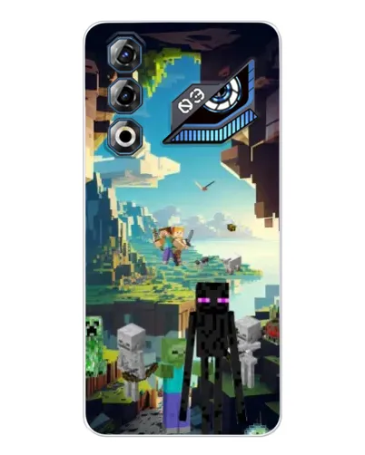 Чехол для ZTE Nubia Neo 3 GT с картинкой «Эндермен в лесу» Чехол для ZTE Nubia Neo 3 GT с картинкой «Эндермен в лесу»