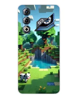 Чехол для ZTE Nubia Neo 3 GT с картинкой «Minecraft летний день»