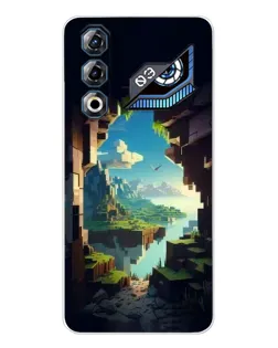 Чехол для ZTE Nubia Neo 3 GT с картинкой «Вид из пещеры»