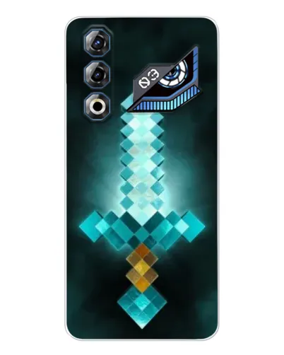 Чехол для ZTE Nubia Neo 3 GT с картинкой «Алмазный меч неон» Чехол для ZTE Nubia Neo 3 GT с картинкой «Алмазный меч неон»