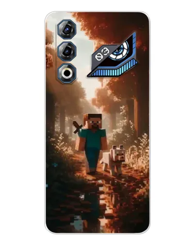 Чехол для ZTE Nubia Neo 3 GT с картинкой «Стив в лесу» Чехол для ZTE Nubia Neo 3 GT с картинкой «Стив в лесу»