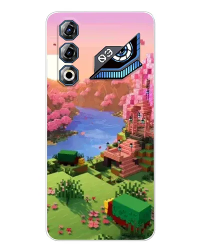 Чехол для ZTE Nubia Neo 3 GT с картинкой «Розовое дерево Minecraft» Чехол для ZTE Nubia Neo 3 GT с картинкой «Розовое дерево Minecraft»