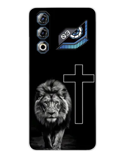 Чехол для ZTE Nubia Neo 3 GT с картинкой «Лев и Крест» Чехол для ZTE Nubia Neo 3 GT с картинкой «Лев и Крест»