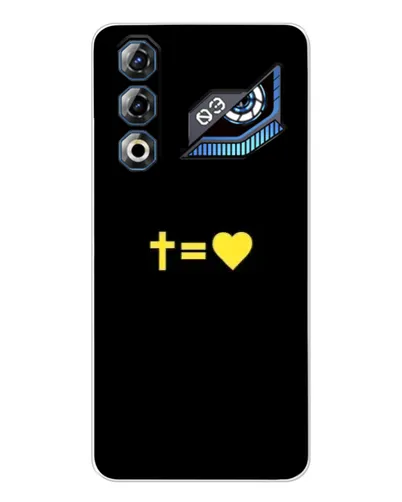 Чехол для ZTE Nubia Neo 3 GT с картинкой «Сердце и Крест» Чехол для ZTE Nubia Neo 3 GT с картинкой «Сердце и Крест»