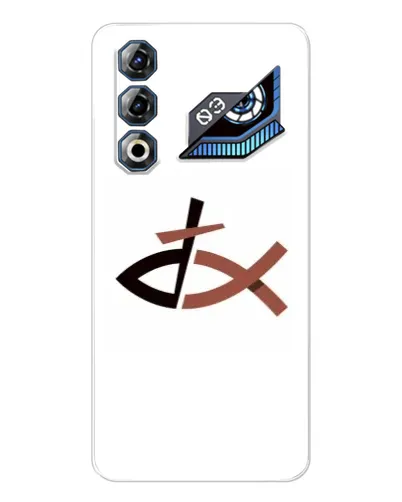 Чехол для ZTE Nubia Neo 3 GT с картинкой «Рыба и крест» Чехол для ZTE Nubia Neo 3 GT с картинкой «Рыба и крест»