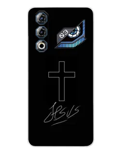 Чохол для ZTE Nubia Neo 3 GT з картинкою «Графічний хрест Jesus»