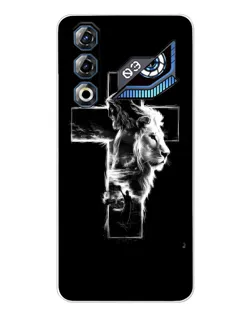 Чохол для ZTE Nubia Neo 3 GT з картинкою «Сяючий хрест Jesus»