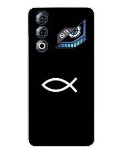 Чохол для ZTE Nubia Neo 3 GT з картинкою «Символ риби Jesus»