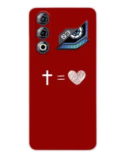 Чохол для ZTE Nubia Neo 3 GT з картинкою «Рівняння любові»
