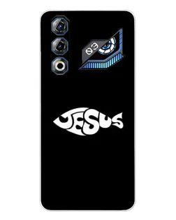 Чохол для ZTE Nubia Neo 3 GT з картинкою «Риба  Jesus»
