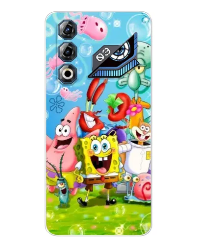 Чехол для ZTE Nubia Neo 3 GT с картинкой «Губка Боб и друзья» Чехол для ZTE Nubia Neo 3 GT с картинкой «Губка Боб и друзья»