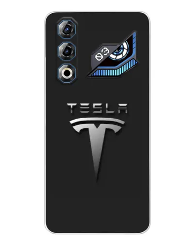 Чехол для ZTE Nubia Neo 3 GT с картинкой «Стальной логотип Tesla» Чехол для ZTE Nubia Neo 3 GT с картинкой «Стальной логотип Tesla»