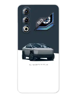 Чехол для ZTE Nubia Neo 3 GT с картинкой «Серебристый Cybertruck Tesla» Чехол для ZTE Nubia Neo 3 GT с картинкой «Серебристый Cybertruck Tesla»